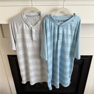 Mens Golf Henley - Bundle of Two